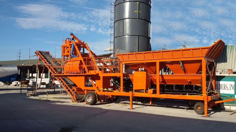 mobile concrete batching plant