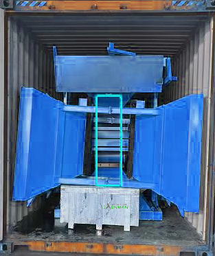 PLD800 batching machine container loading