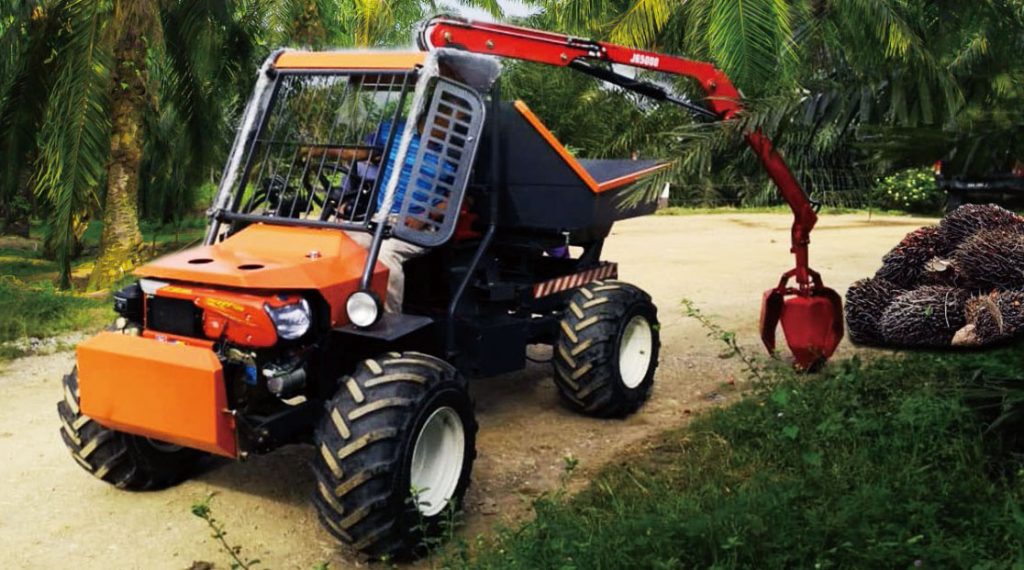 1.5ton and 2ton oil palm tractor
