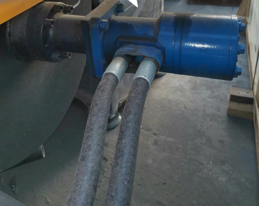 hydraulic motor for concrete mixing