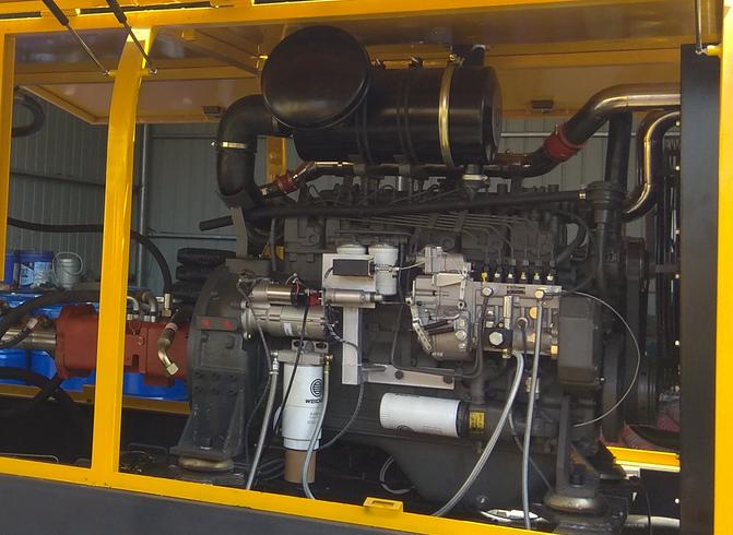 Deutz diesel engine of HBTS80 pumpcrete